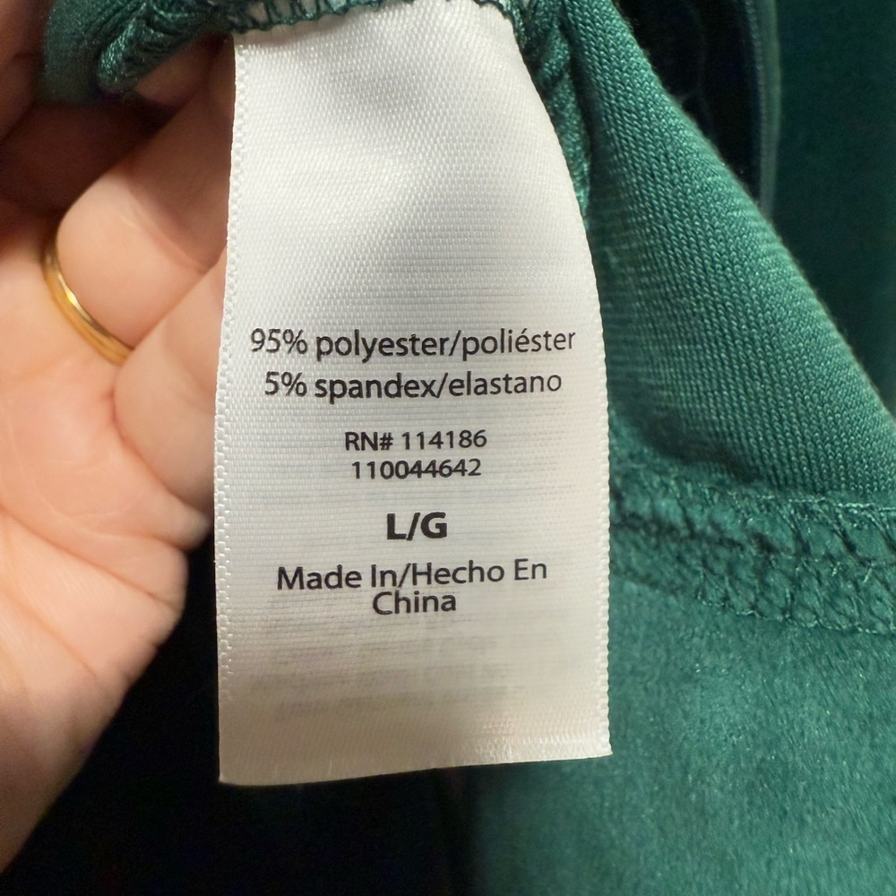 Juicy Couture Women's Evergreen Green Velour Hoodie & Pants Set size L - Picture 7 of 10